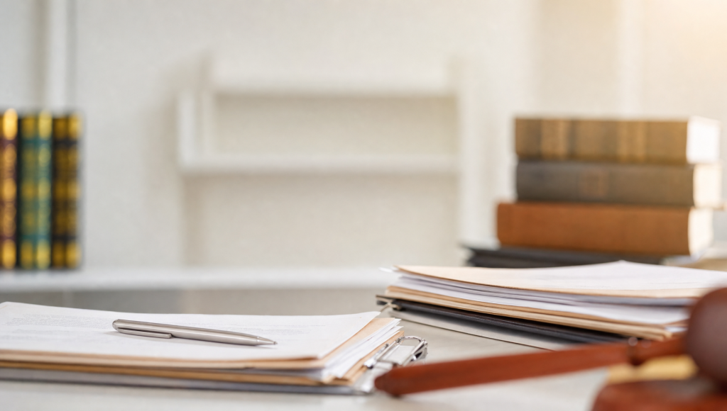 Documentación y material de trabajo para asesoramiento jurídico